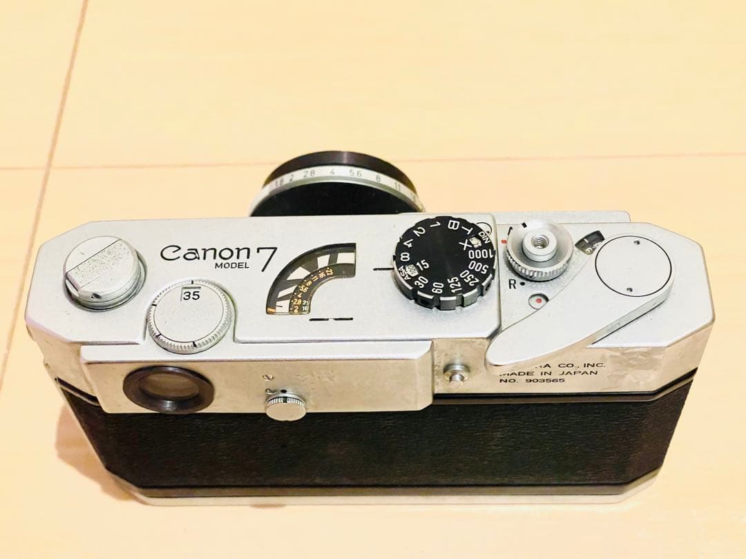 美品✨Canon model 7 レンジファインダーカメラ 50mmレンズ付き