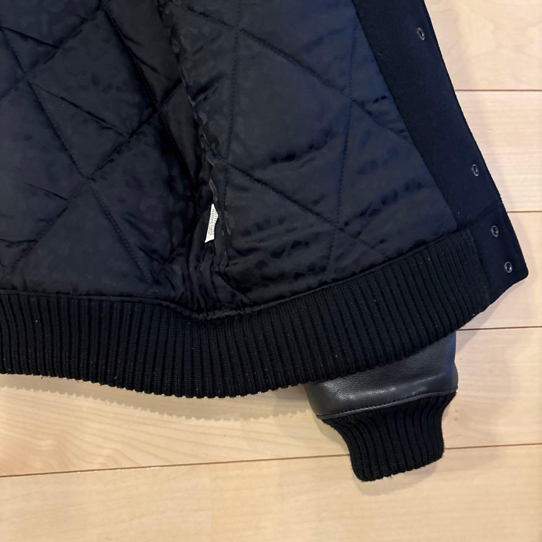 ワコマリア(WACKOMARIA) レザーバワリージャケット(スタジャン)