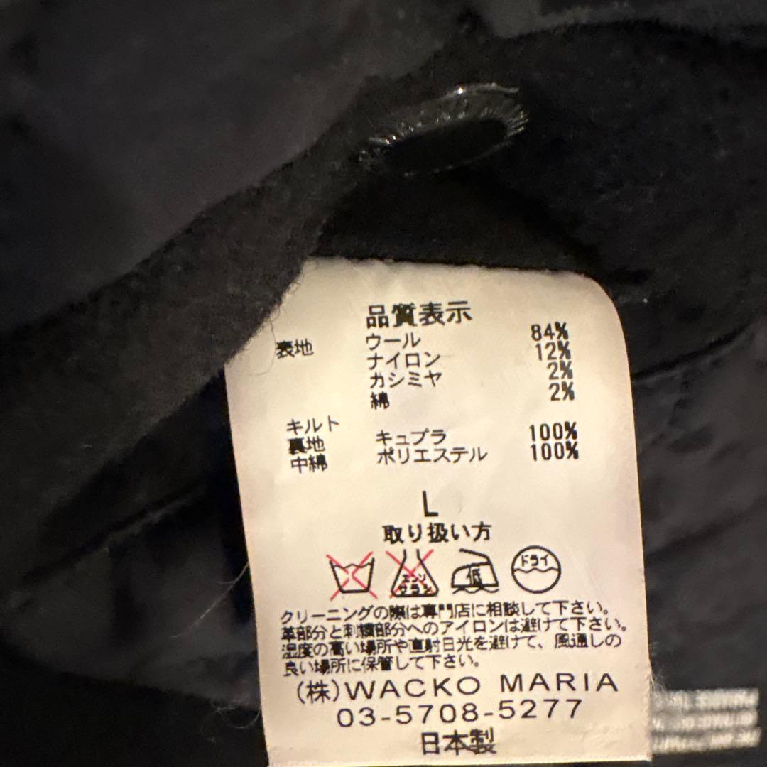 ワコマリア(WACKOMARIA) レザーバワリージャケット(スタジャン)