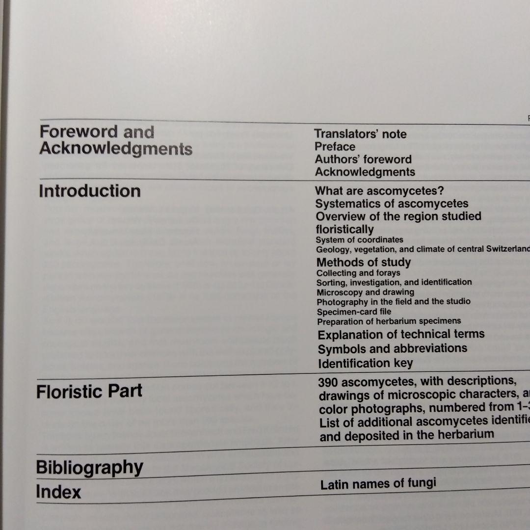 FUNGI OF SWITZERLAND 6冊セット