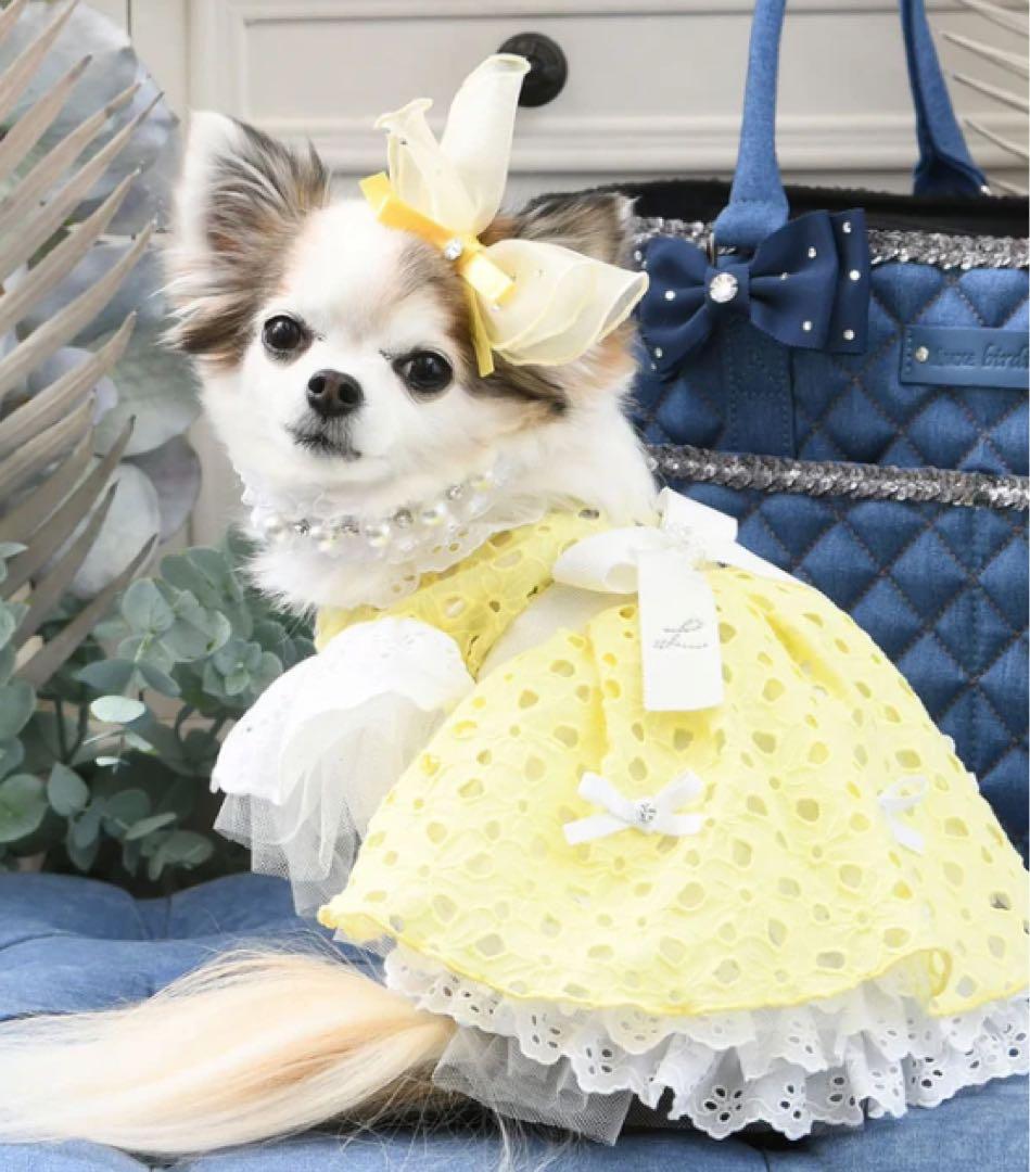 リュクスバーディ　新品　リラワンピー　S イエロー