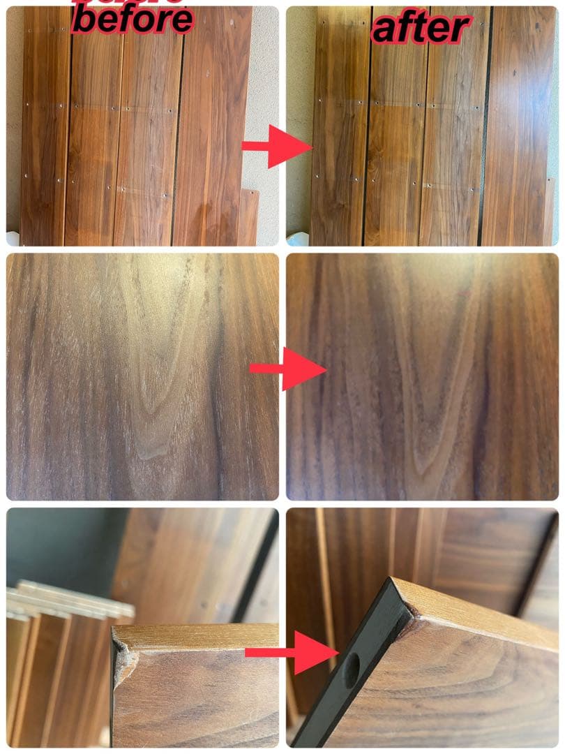 ✨人気✨お得✨無印スタッキングシェルフ5×1ウォールナットの2台セット