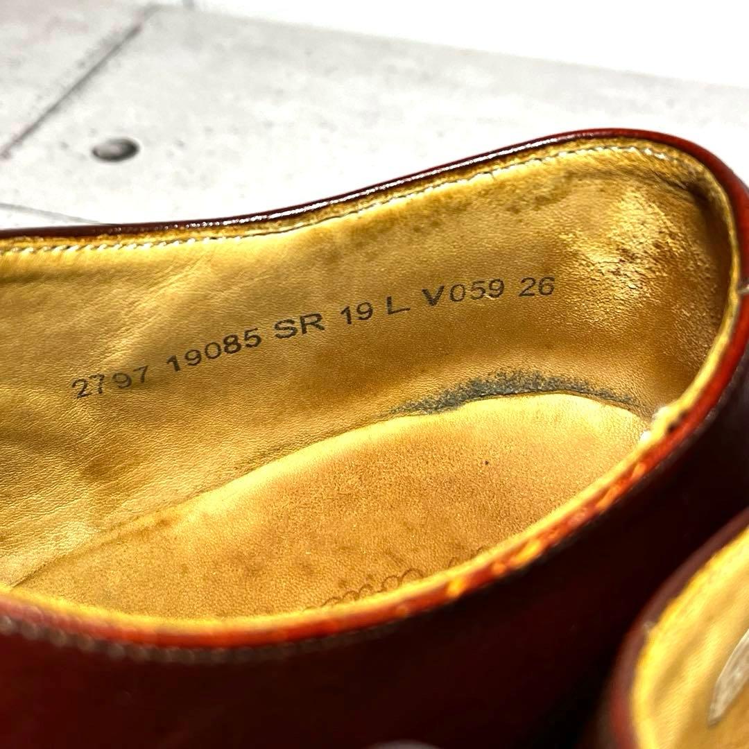 【リーガル】プレーントゥ シボレザー V059外羽♡ダークブラウン 26