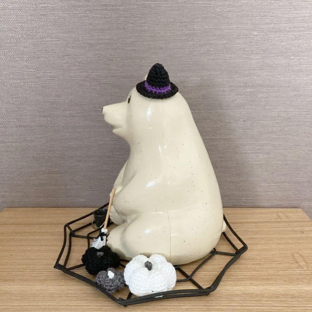 しろくま貯金箱　ハロウィン魔女 6点セット