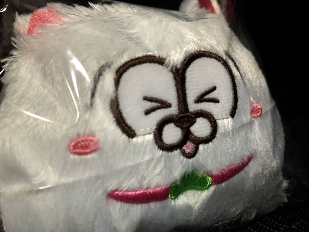 おそ松さん ぬいぐるみ 松犬 リール付き パスケース ①、② 全種 新品タグ付