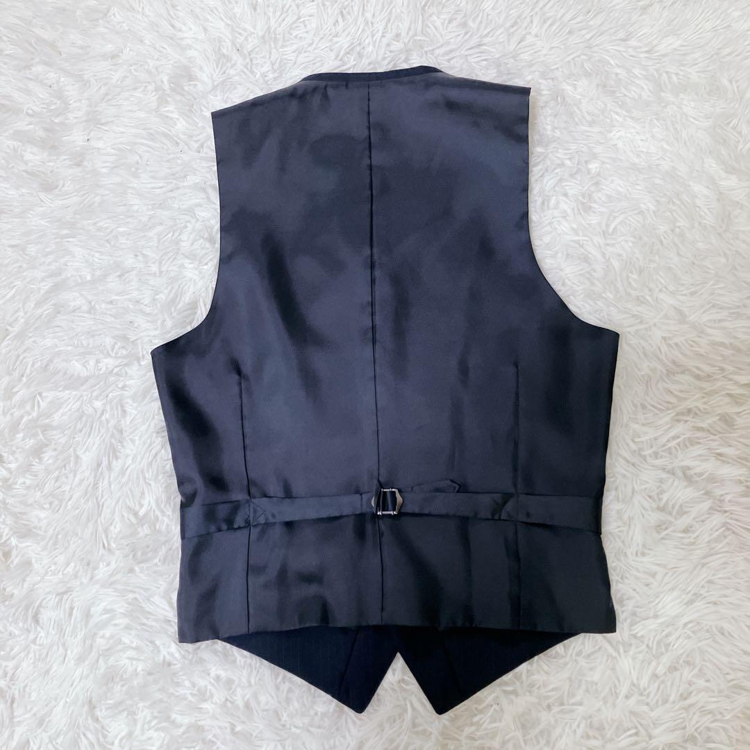 【美品】ONLY オンリー　3ピース　セットアップ　スーツ　ネイビー　ウール