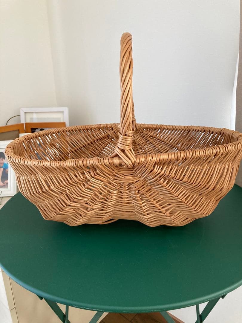 [新品未使用] 手提げ花籠　＊イギリス製　F.O.B COOP フォブコープ