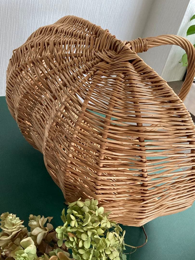 [新品未使用] 手提げ花籠　＊イギリス製　F.O.B COOP フォブコープ