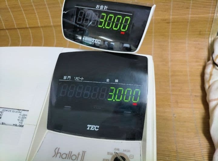 テックレジスター　MA-550　ツインプリンター　人気機種　118860