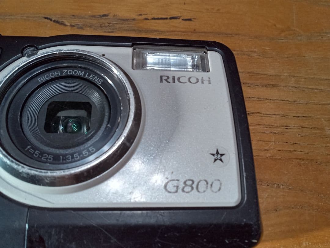 【動作確認済】RICOH リコー G800 現場用カメラ 防水・防塵・耐衝撃