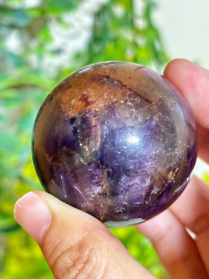 かなりレア　かわいい　キラキラ　レピドライト　パイライト　スフィア　4cm