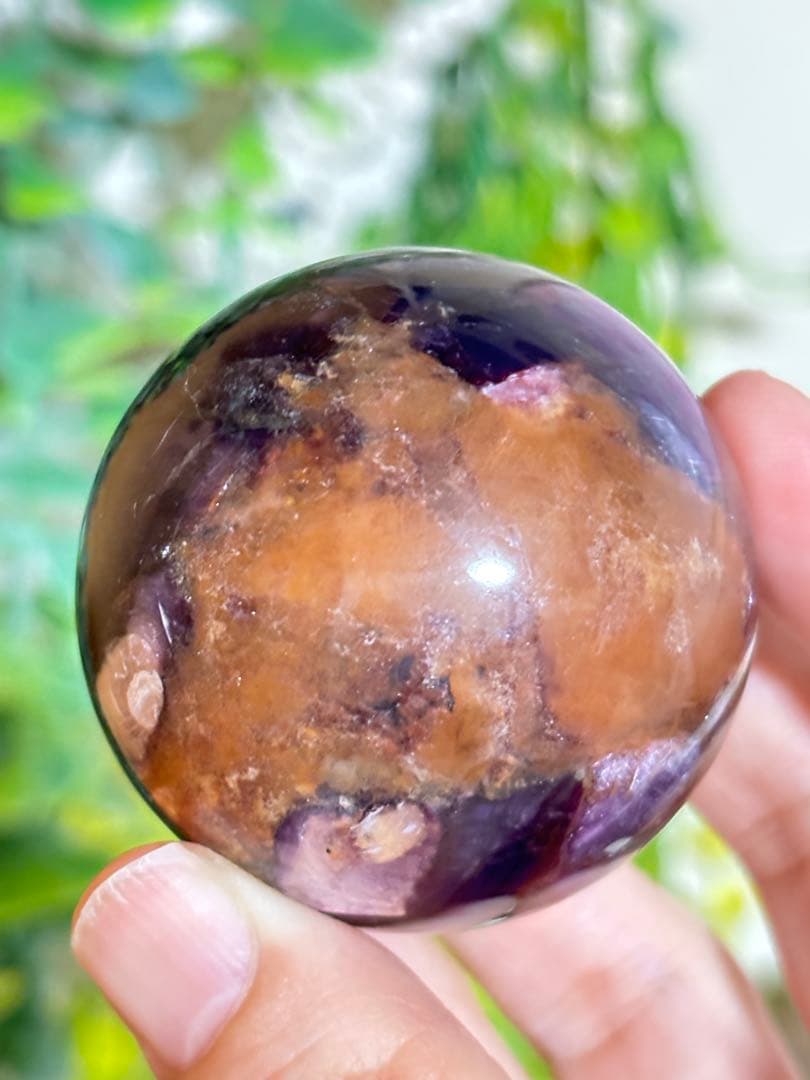 かなりレア　かわいい　キラキラ　レピドライト　パイライト　スフィア　4cm