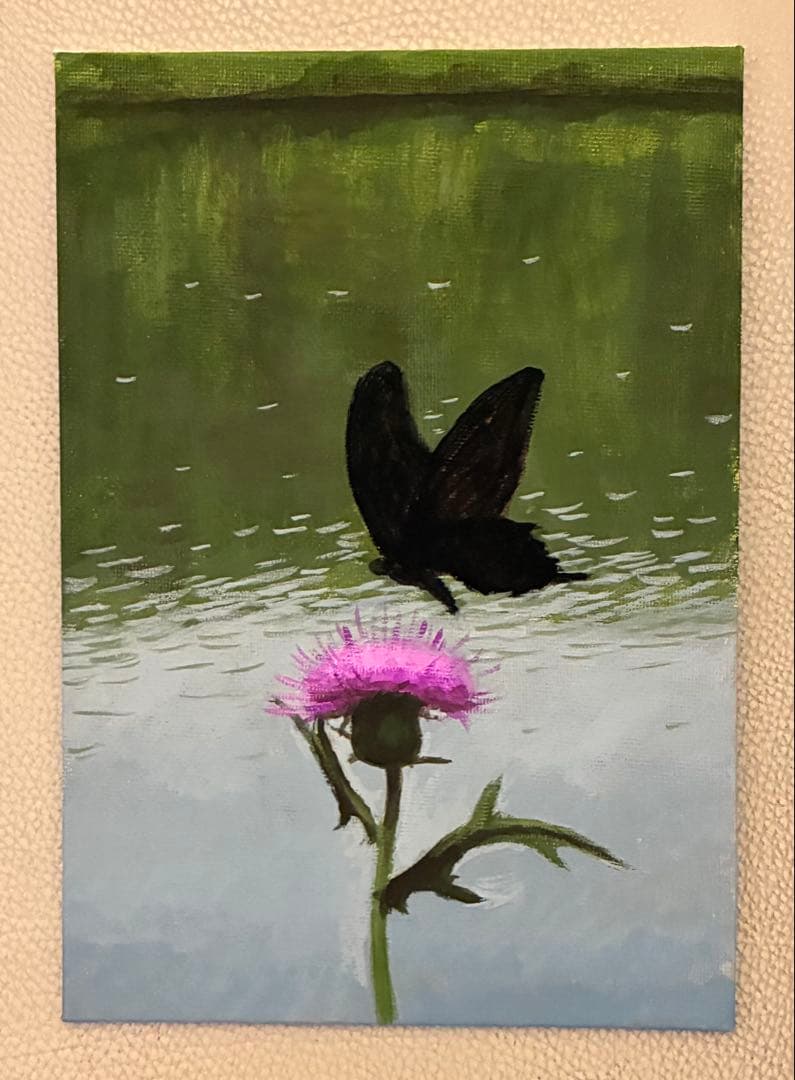 アクリル画　無題　950