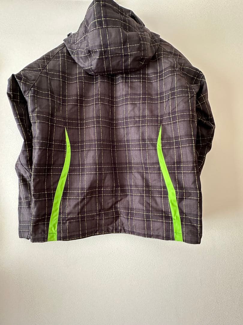 Phoenix スキーウェア 男性用 フード付き チェック柄