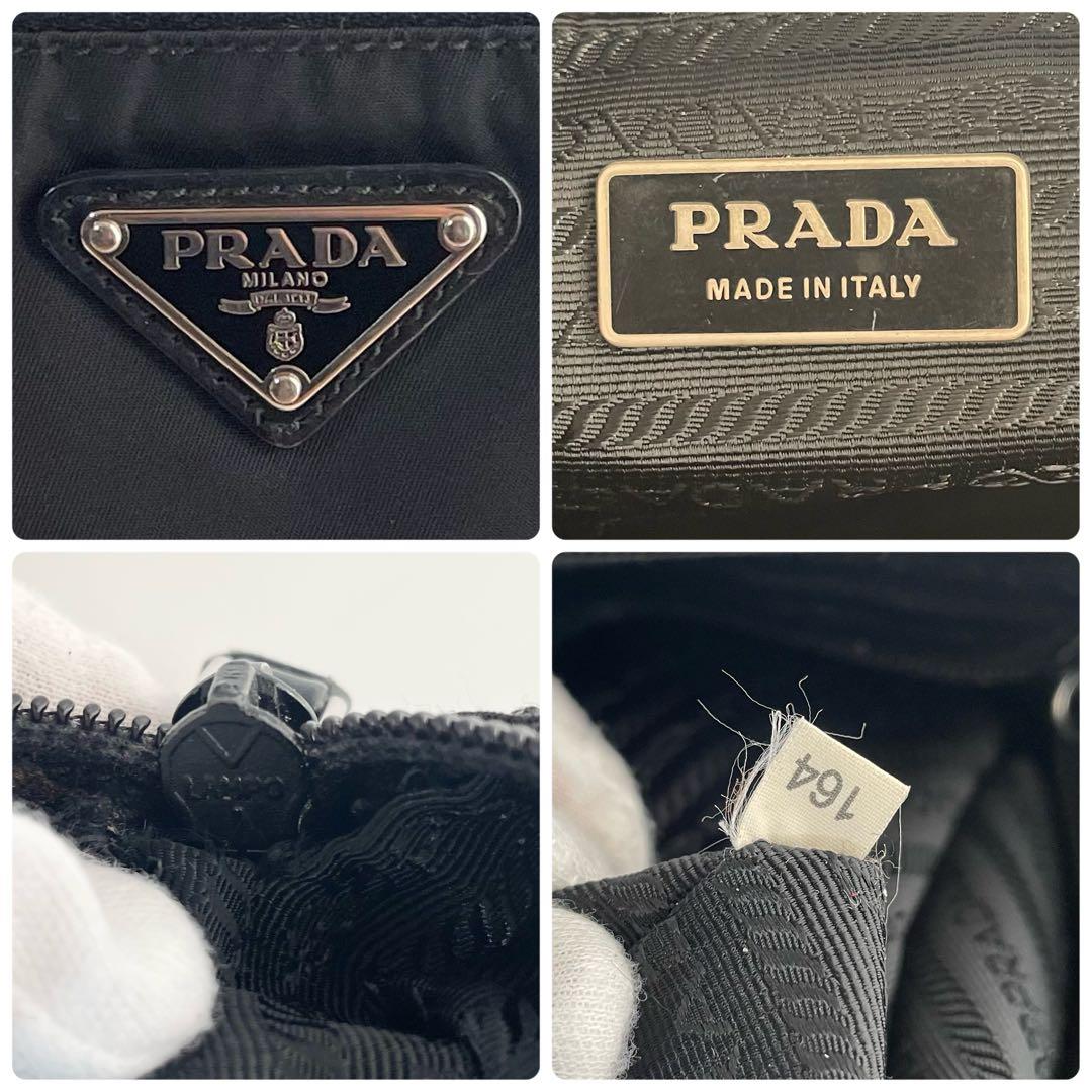 【美品】プラダ ショルダーバッグ カメラバッグ ナイロン×レザー