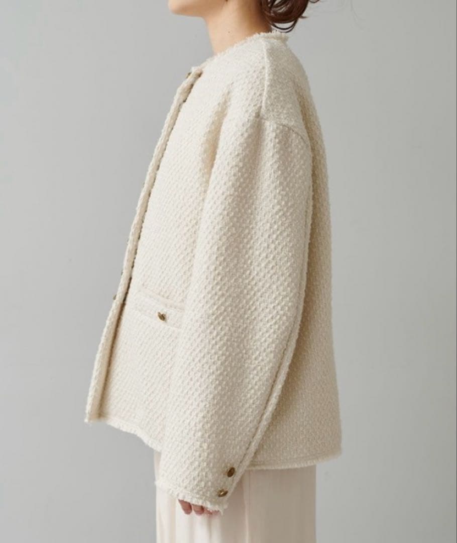 【やまけん】PUAL CE CIN （ピュアルセシン） ツイードジャケット