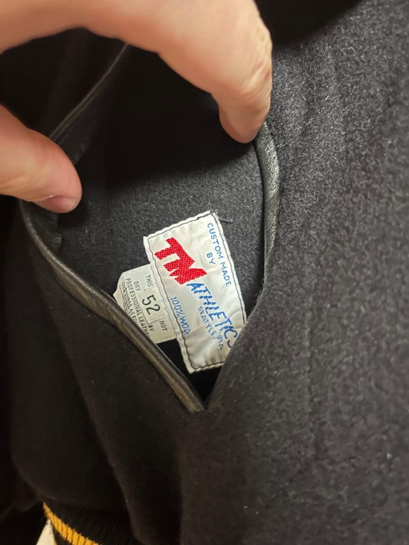 90年代　TM ATHLETICS ウールスタジャン　サイズ52