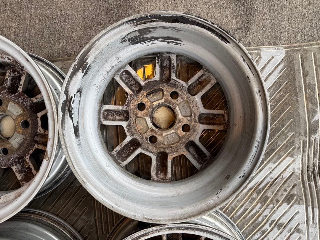 ローバー　ミニ　純正アルミホイール　12インチ　8スポーク