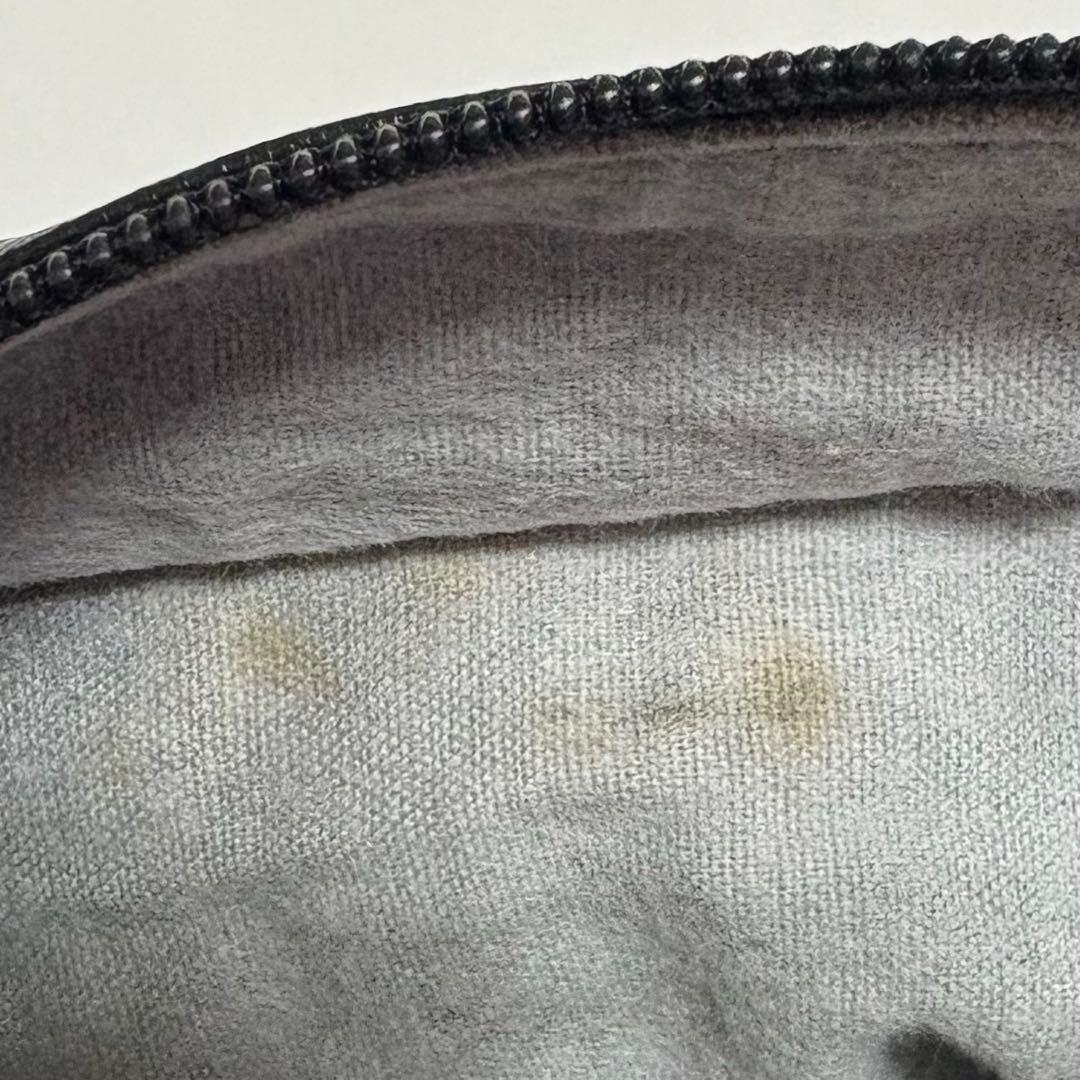 LOEWE アナグラム ナッパレザー 半月 ショルダーバッグ ヴィンテージ 黒