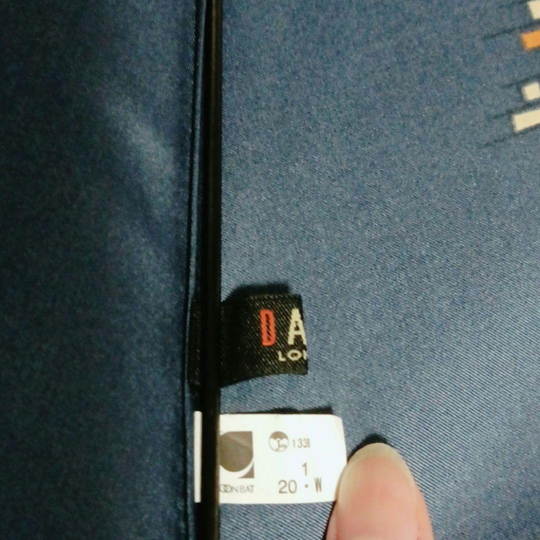 【極美品】DAKS　ダックス　雨傘　テディベア　ネイビー