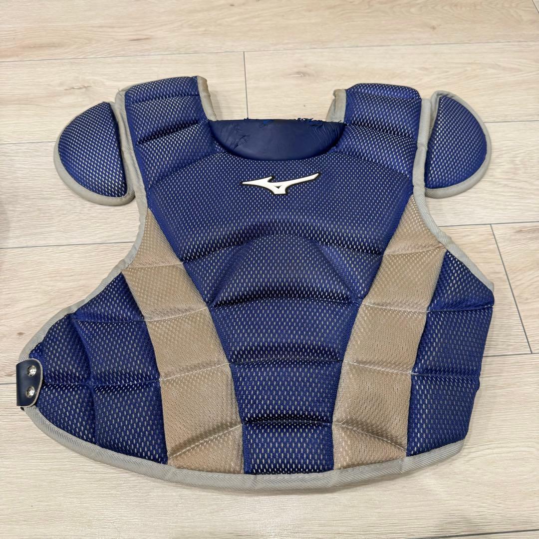 ミズノプロ 軟式用キャッチャー防具一式　セット　収納袋付き