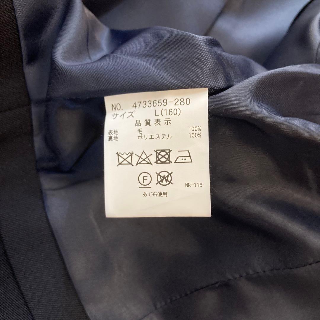 未使用級　ポンポネットジュニア　160 ワンピース　ジャケット　卒服　襟　受験