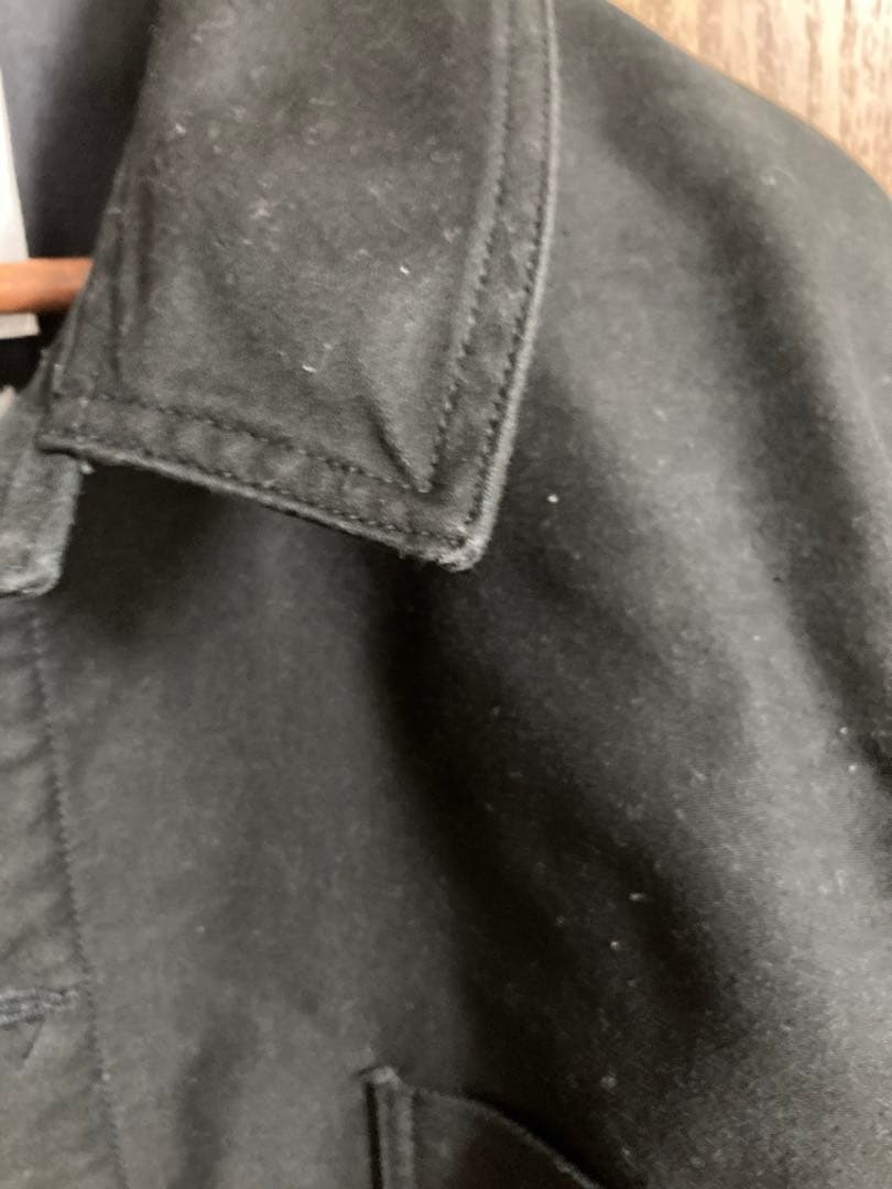 Le Sans Pareil ルサンパレイユ　ブラックモールスキン　カバーオール