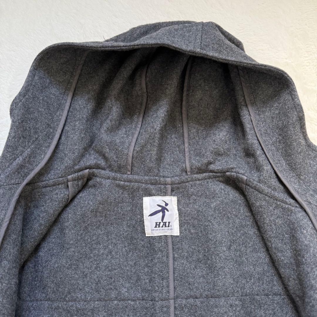 【美品／希少】HAI SPORTING GEAR ダッフルコート グレー M