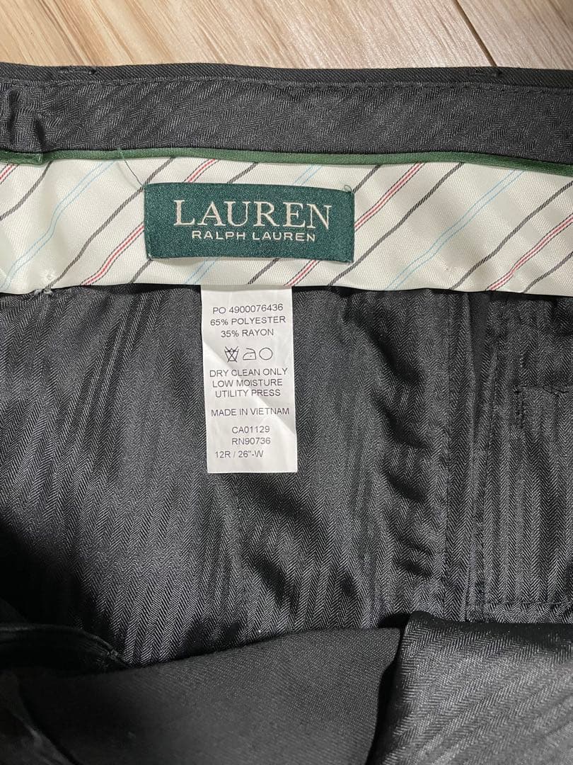 ラルフローレン スーツ 160 卒業式 4点セット 黒　　RalphLauren