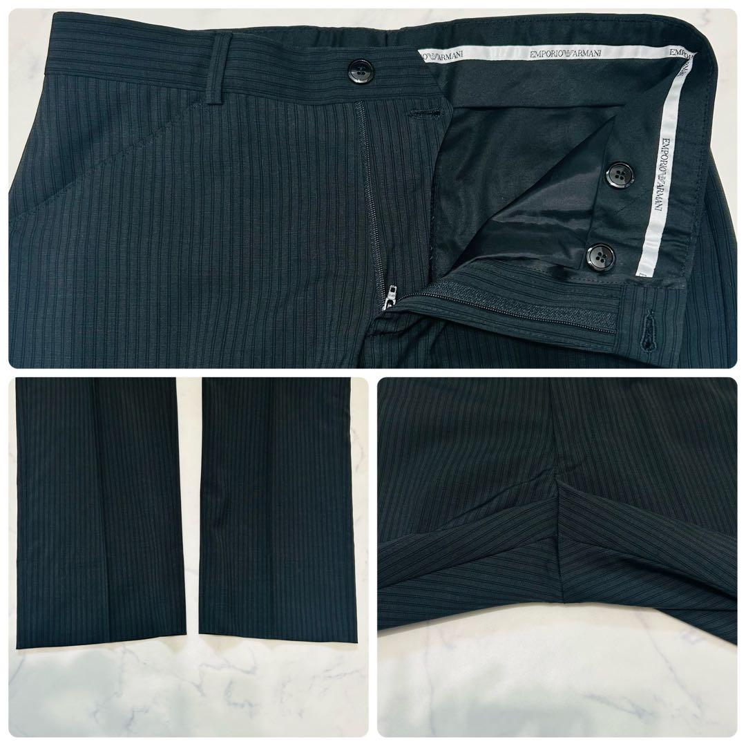 【極美品】イタリア製　エンポリオアルマーニ　DAVID LINE　スーツ　M