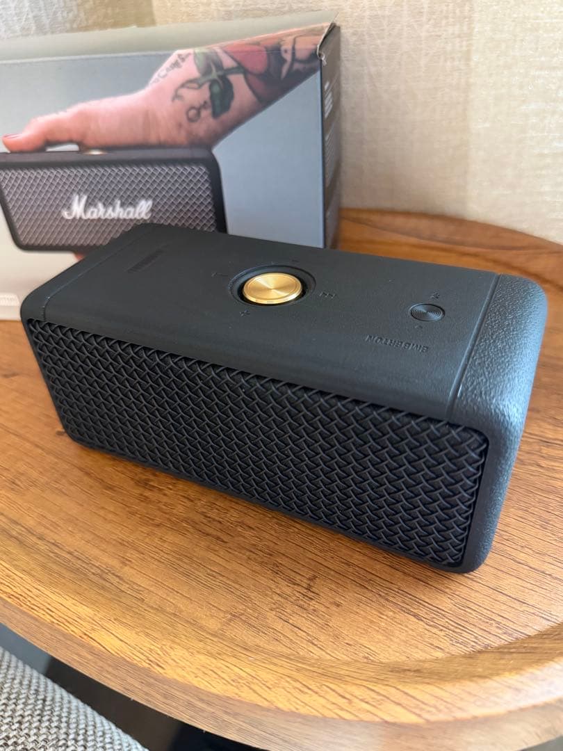 Marshall マーシャル ワイヤレススピーカー ブラック　EMBERTON