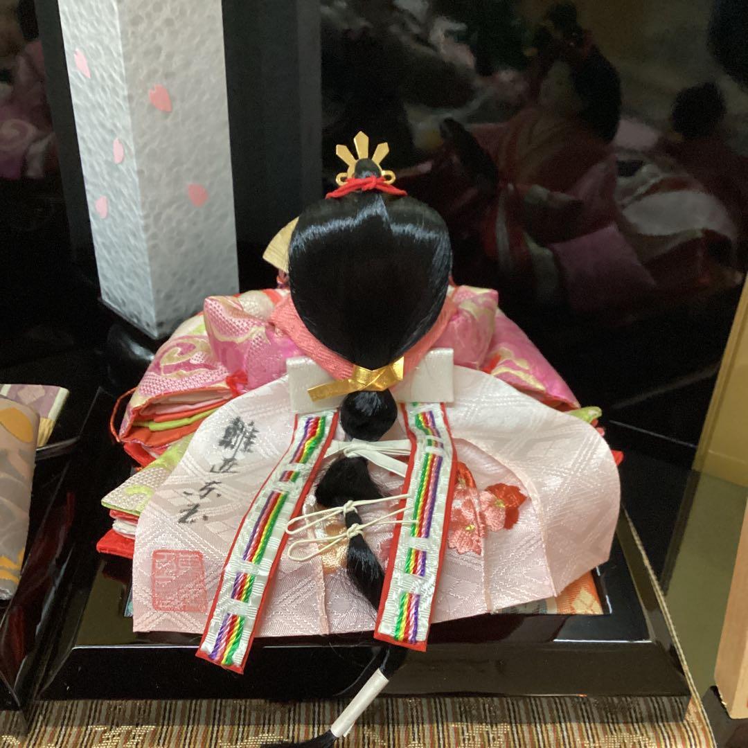 雛人形　五人飾り　雛匠東玉　中古品