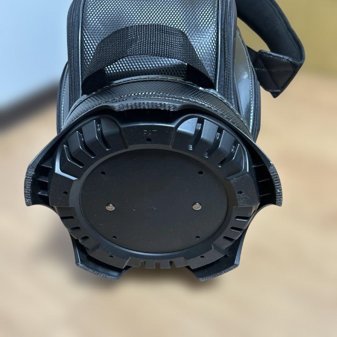 ぼ*ー様 ピンキャディバッグ　ブラック【良品】