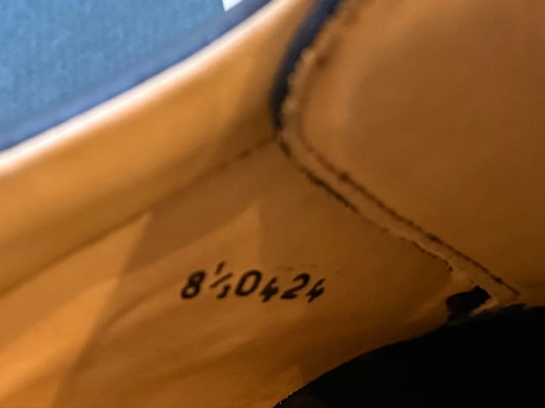 パラブーツティエールParaboot THIERS ブラック UK8.5美品