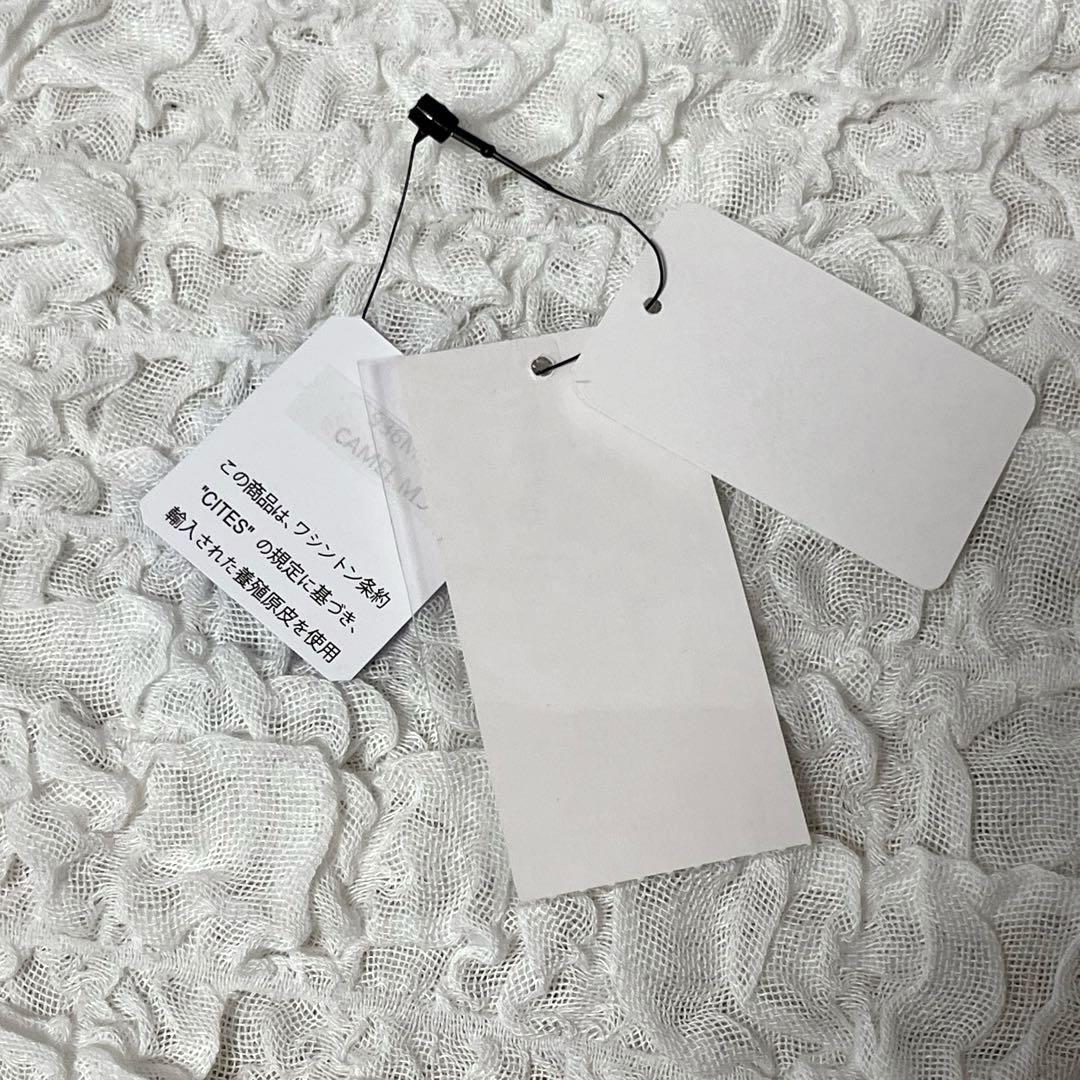 未使用✨希少✨クロコ　ヘンローン社製　最高級　シャイニー　名刺入れ　パスケース