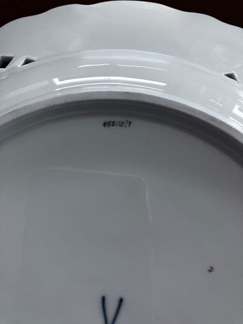 マイセン　大皿　柿右衛門様式　飾皿 シノワズリ　28.5㎝