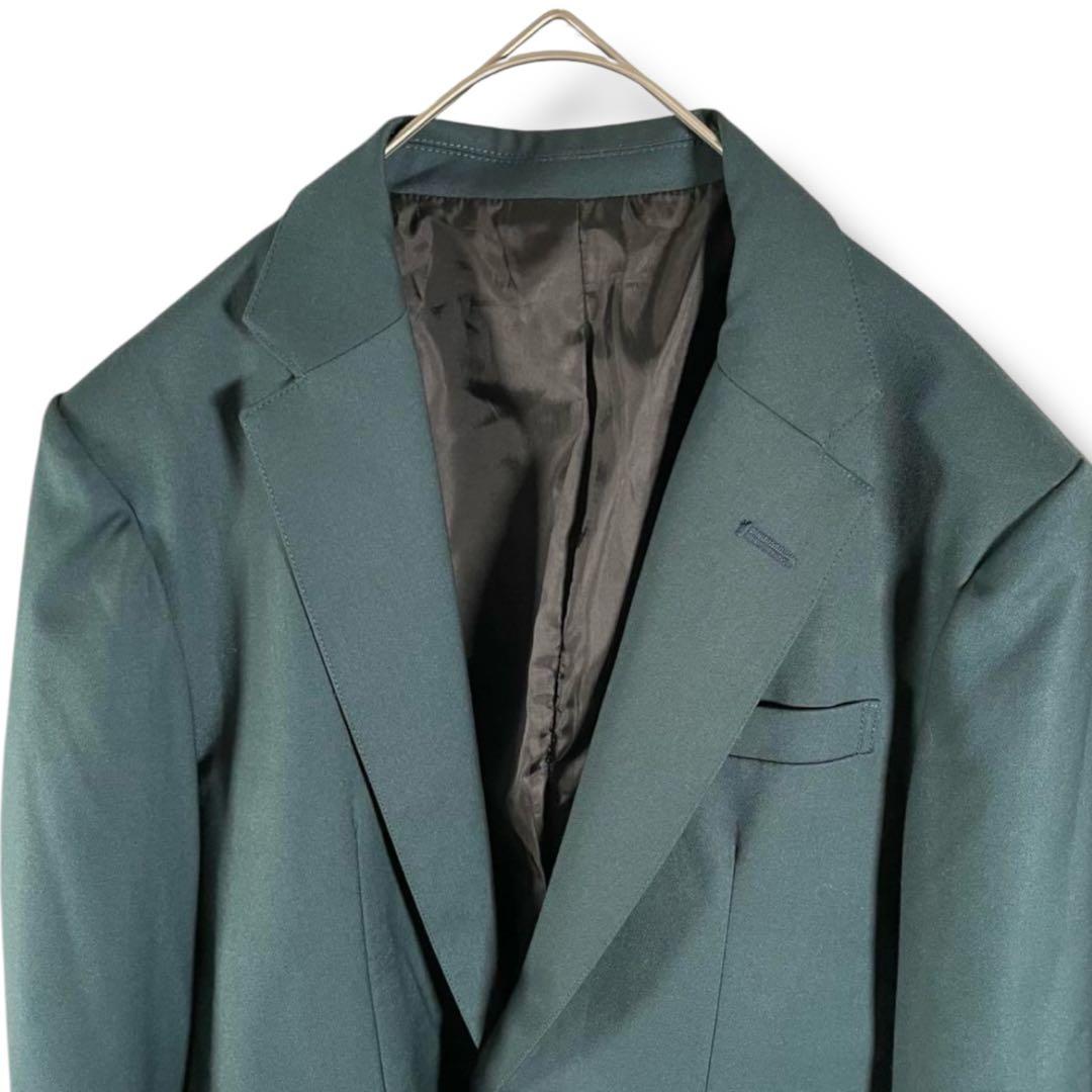 希少カラー ガレージルーム スーツ　セットアップ グリーン 緑 M