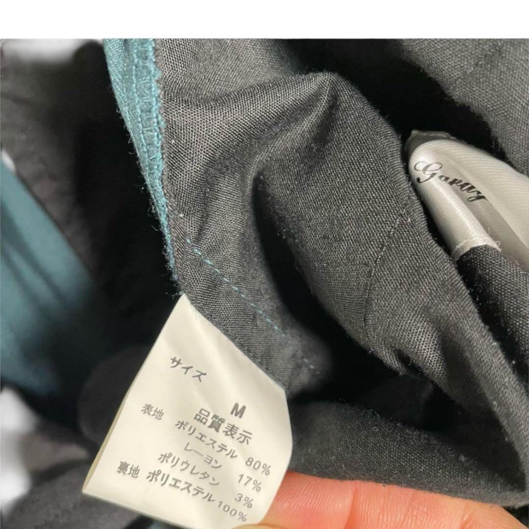 希少カラー ガレージルーム スーツ　セットアップ グリーン 緑 M