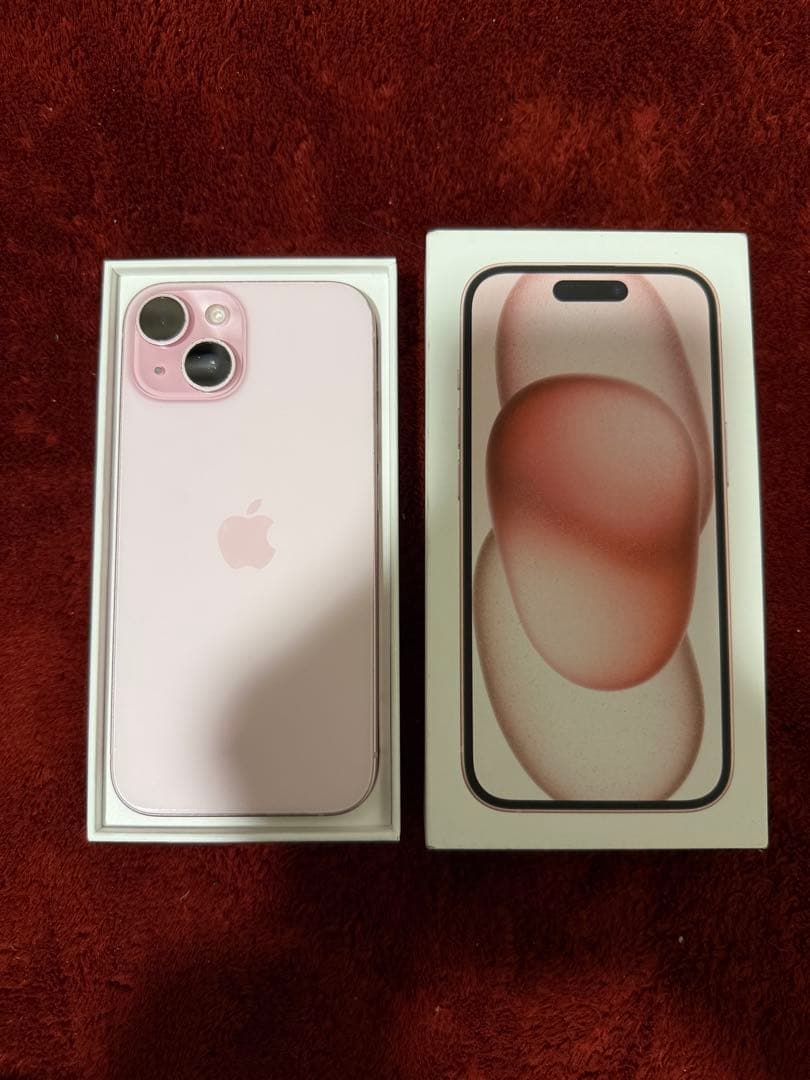 Apple iPhone 15 128GB ピンク