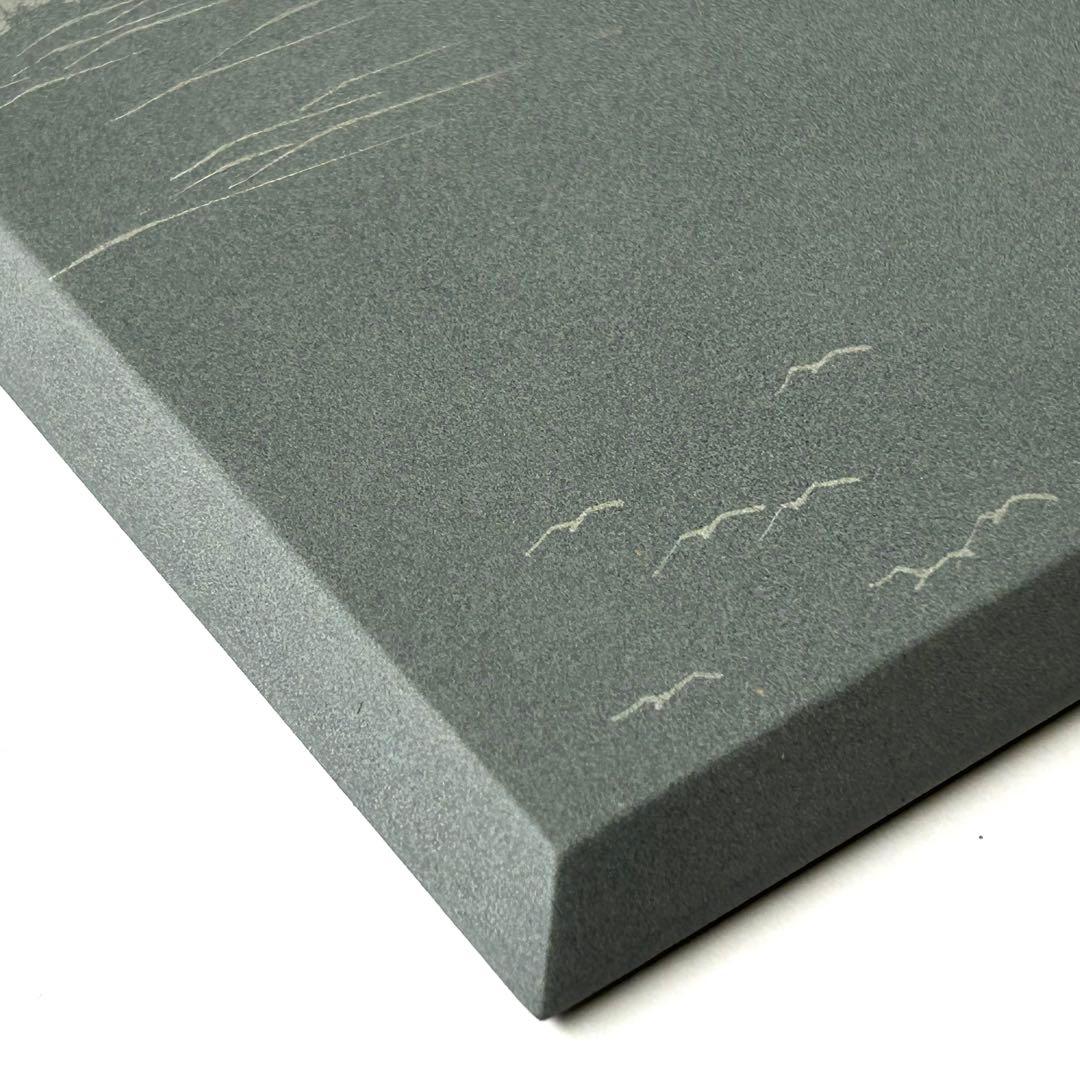 【未使用】アートパネル 現代版掛け軸 掛け軸 インテリア 利久 州浜 枯山水