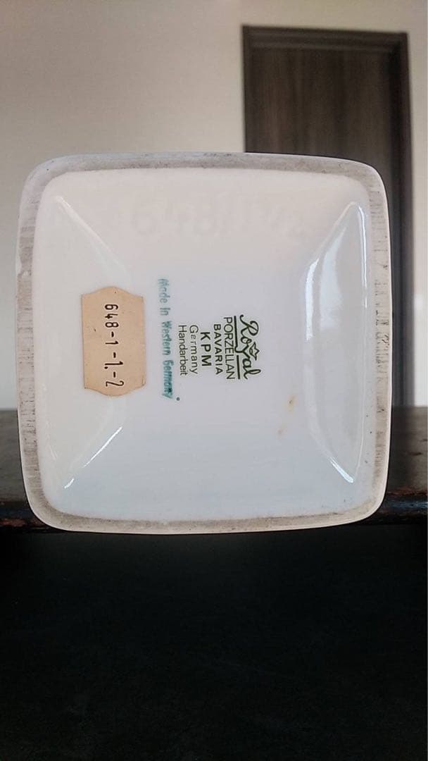 KPM マイセン　デフルト　西ドイツ　ヴィンテージ　アンティーク　陶器　花瓶