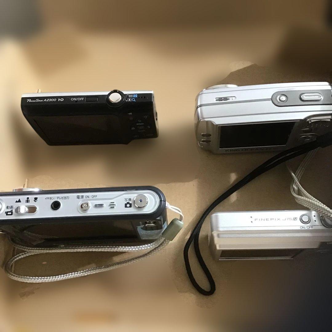 引*】様 デジカメ4台セット　ジャンク