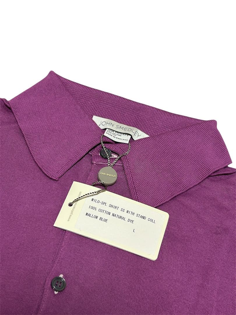 JOHN SMEDLEY MILO-SPL SHIRT SS ニットポロ