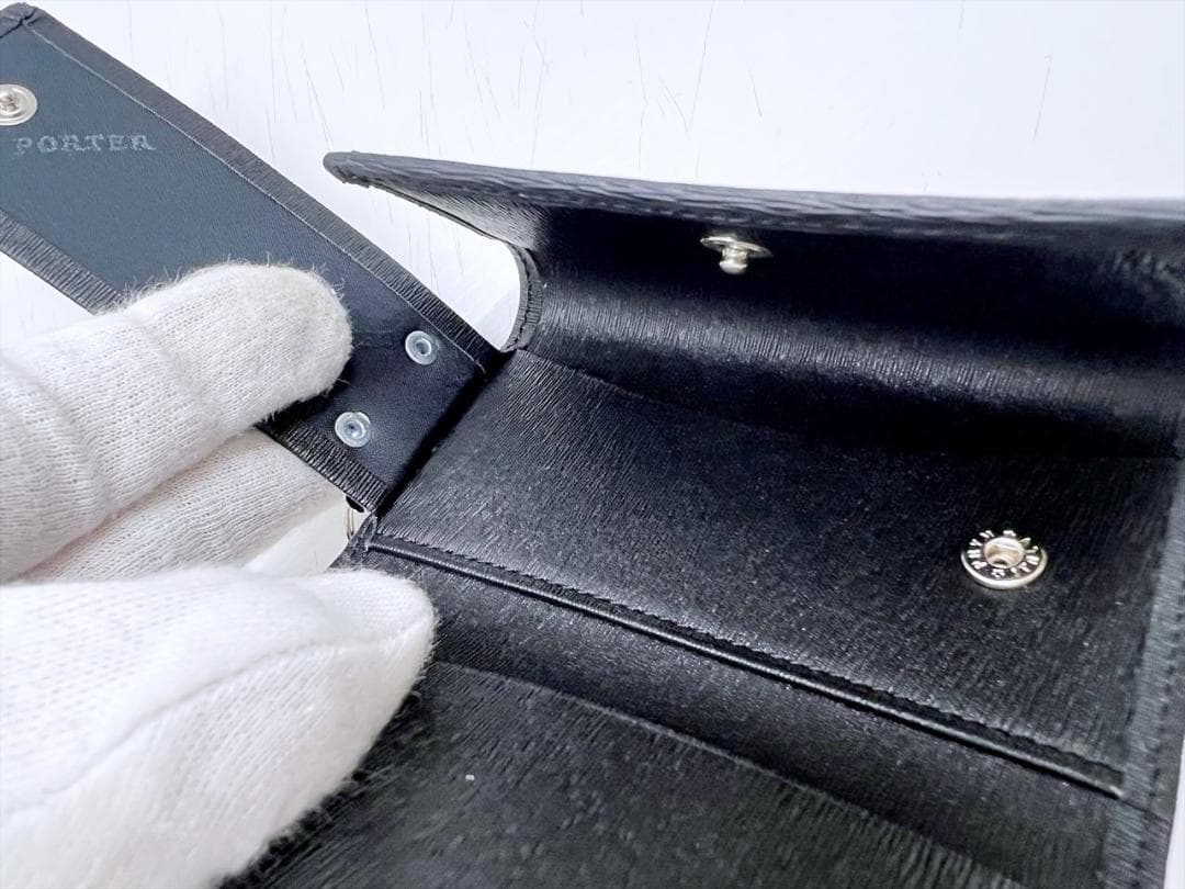 使用感なし　PORTER　ポーター　カレント　キーケース　黒　052-02206