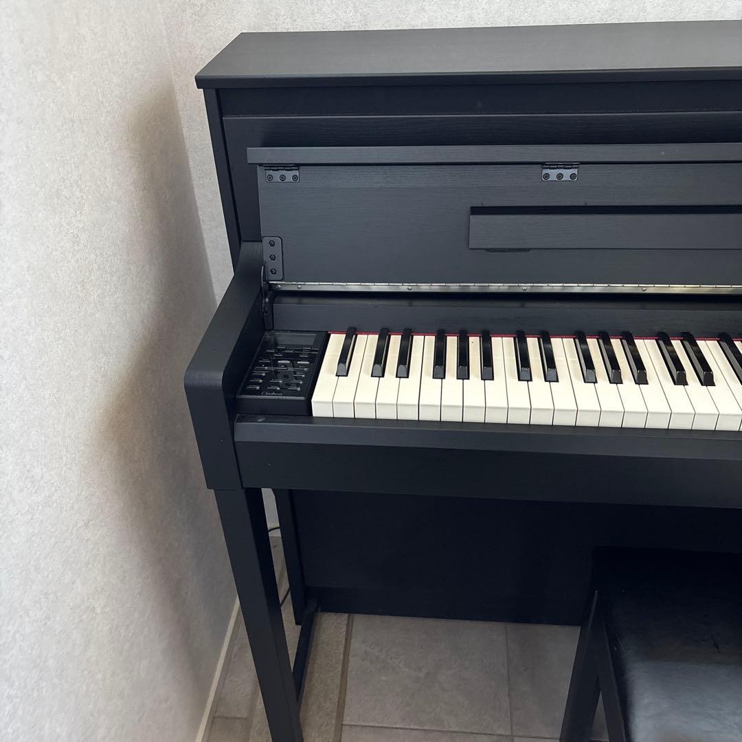 YAMAHA 電子ピアノ 黒 椅子付き