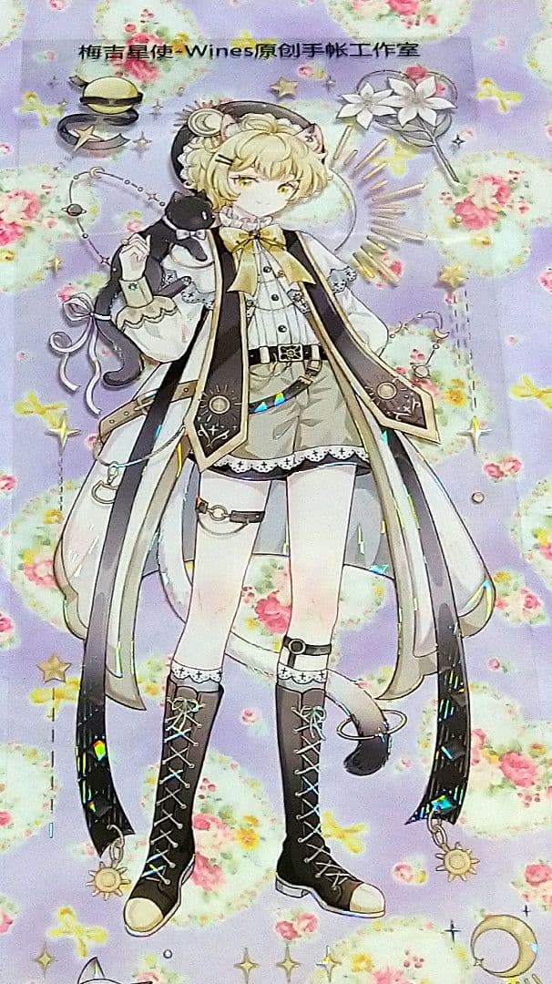 J1002＃梅吉星使(贝壳光)Wines切り売り海外人物マステ男の子