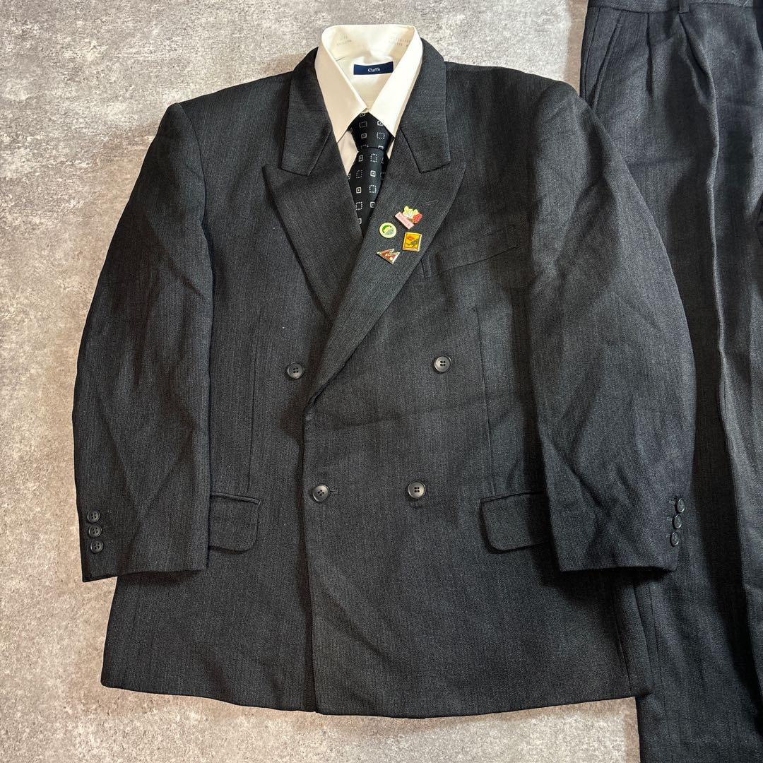 90s vintage レトロセットアップ スーツ ピンズ No.116