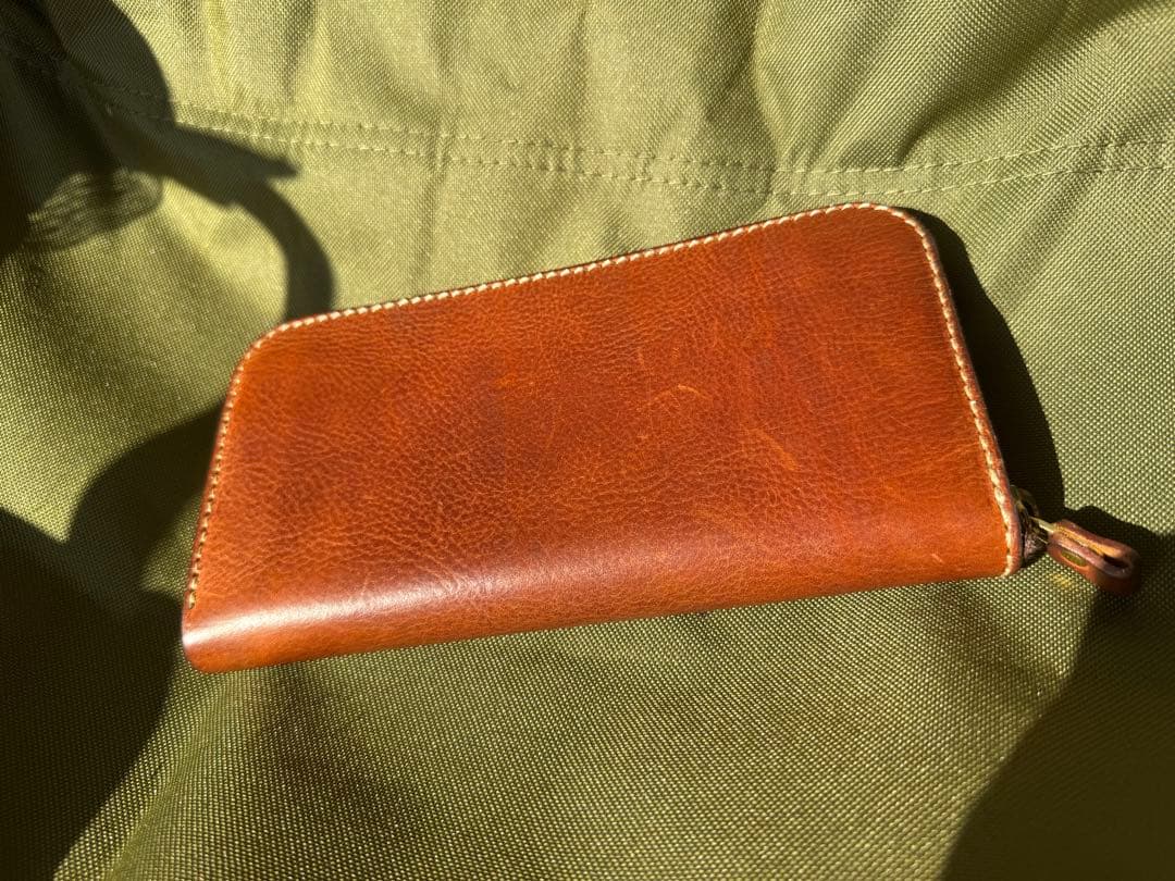 アナロジコ ラウンドファスナー 長財布 analogico