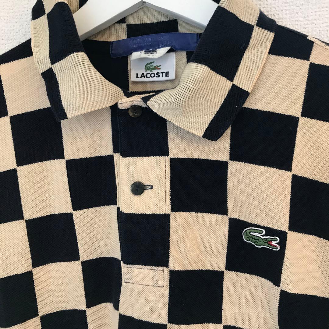 限定コラボ！ジュンヤワタナベコムデギャルソンマン×ラコステ市松模様ポロシャツ別注