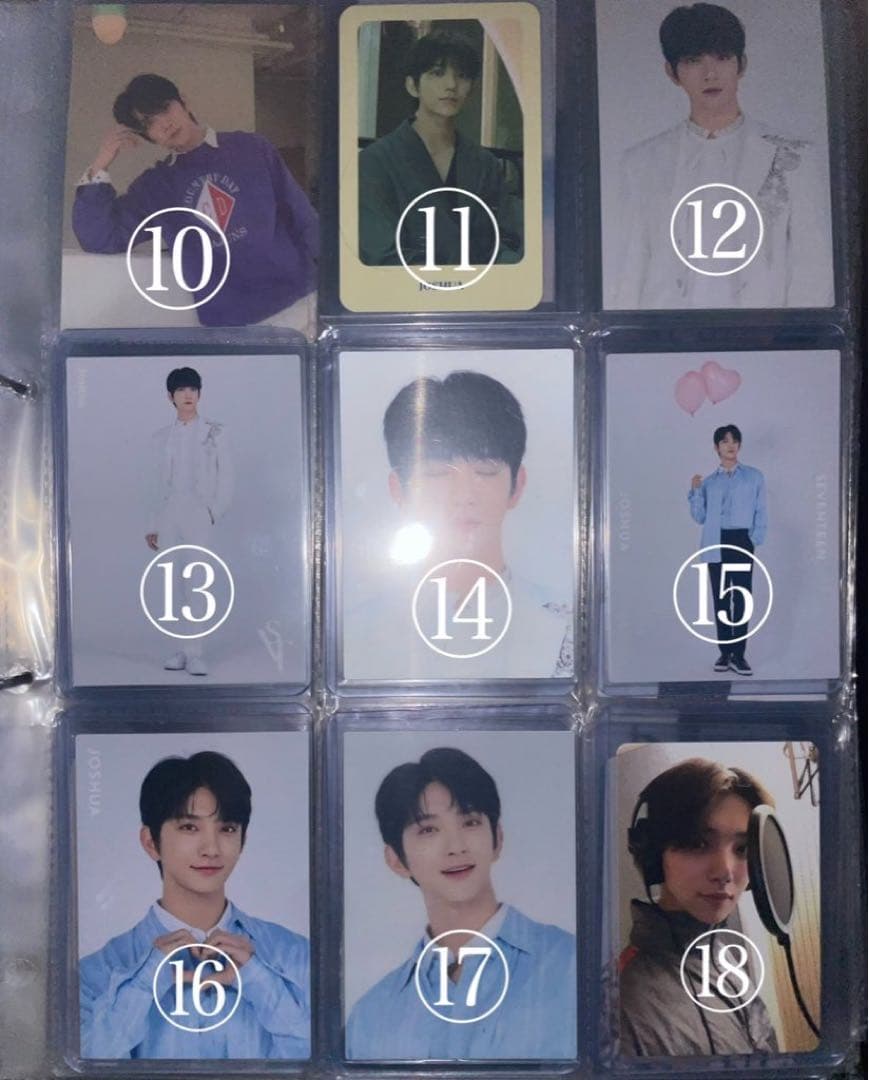 SEVENTEEN ジョシュア トレカ まとめ売り セット